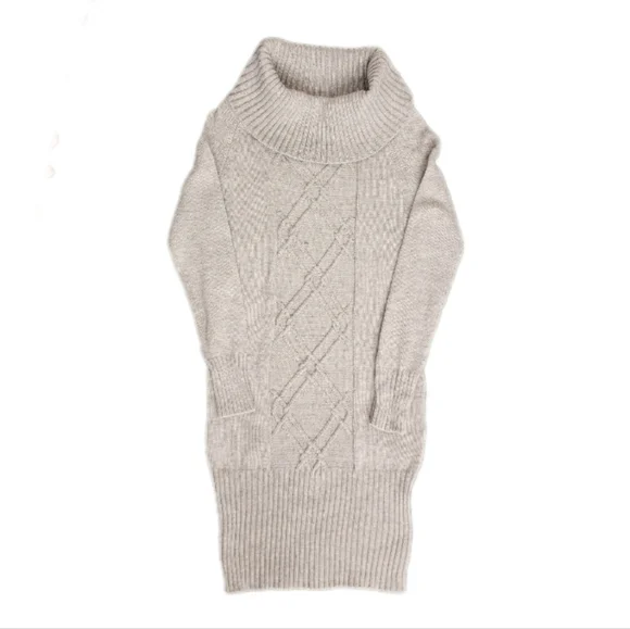 RUE 21 Dress Cable Detail Knit Sweater Gray M - Picture 12 of 15